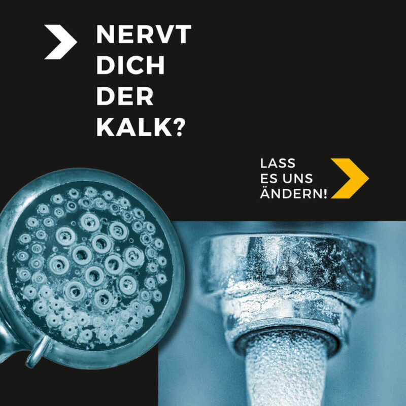 rivaALVA Kalk gegen Kalk, Kalkfilter Brausekopf, Dusche, Kaffeemaschine, Kalkfilter
