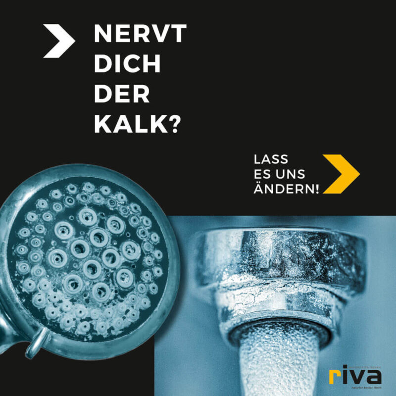 Kalkfilter Kalkschutz für die Dusche und m BAD