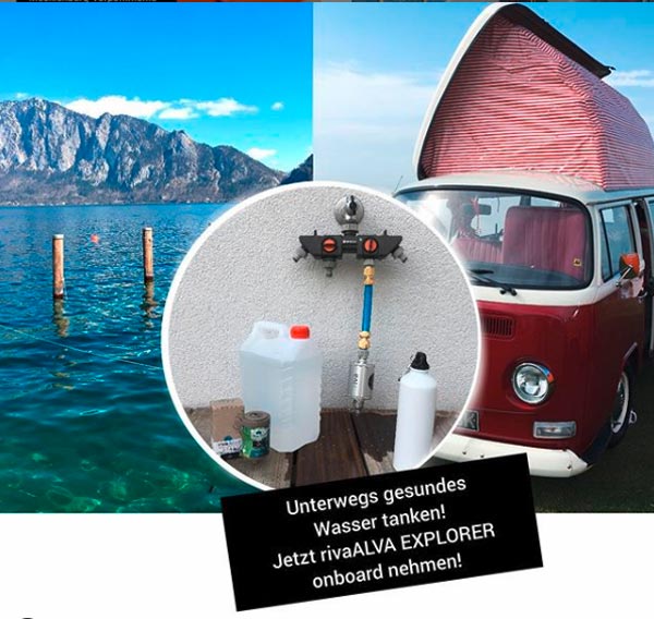 Wasserfilter Komplettset für Camper wie Qek Junior, Weltreisemobile etc.