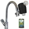 Wasserfilter für den Wasserhahn rivaALVA-S Viva EM mit Blockaktivkohle und EM-Keramik