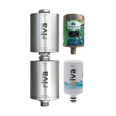 Riva Alva Life Safe Pro Filterset bestehend aus einem Aktivkohlefilter und einem Hohlfasermembranfilter
