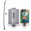 rivaALVA Wasserfilter Set mit Anschlussset und rivaALVA MEX Filterkartusche Made in Germany