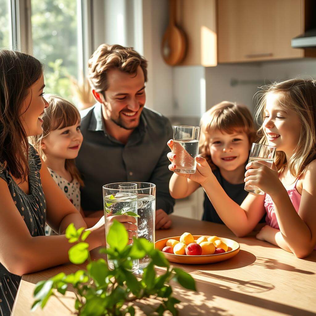 riva Wasserfilter für die Familie besser schmeckendes Wasser