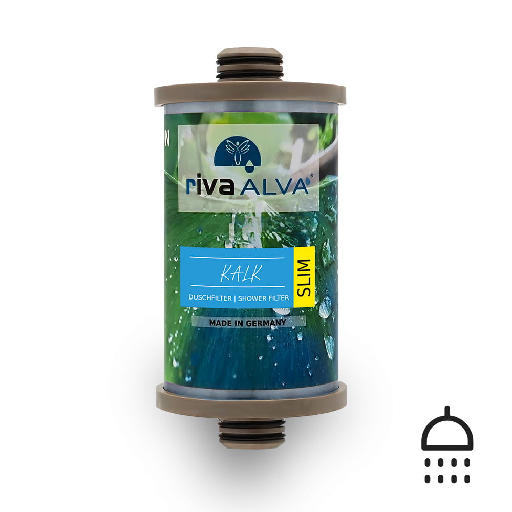 rivaALVA Kalk SLIM Duschfilter | Ersatzkartusche